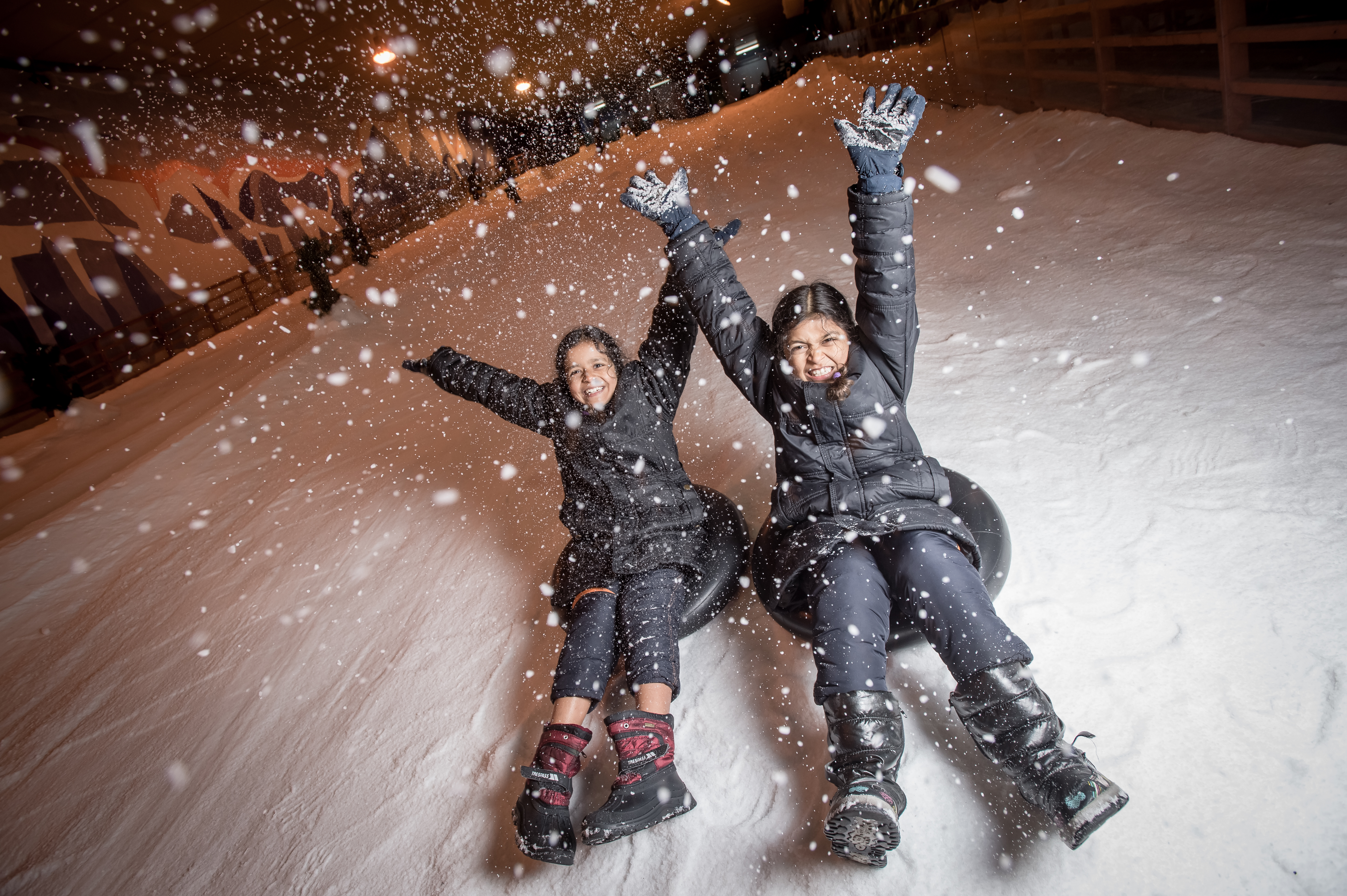 Snow City slide