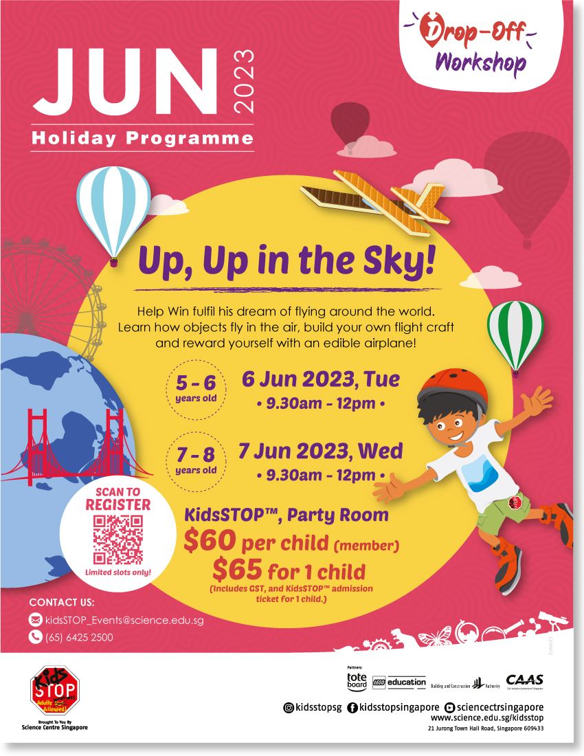 Science Holiday Programme Singapore at Science Centre Kidsstop