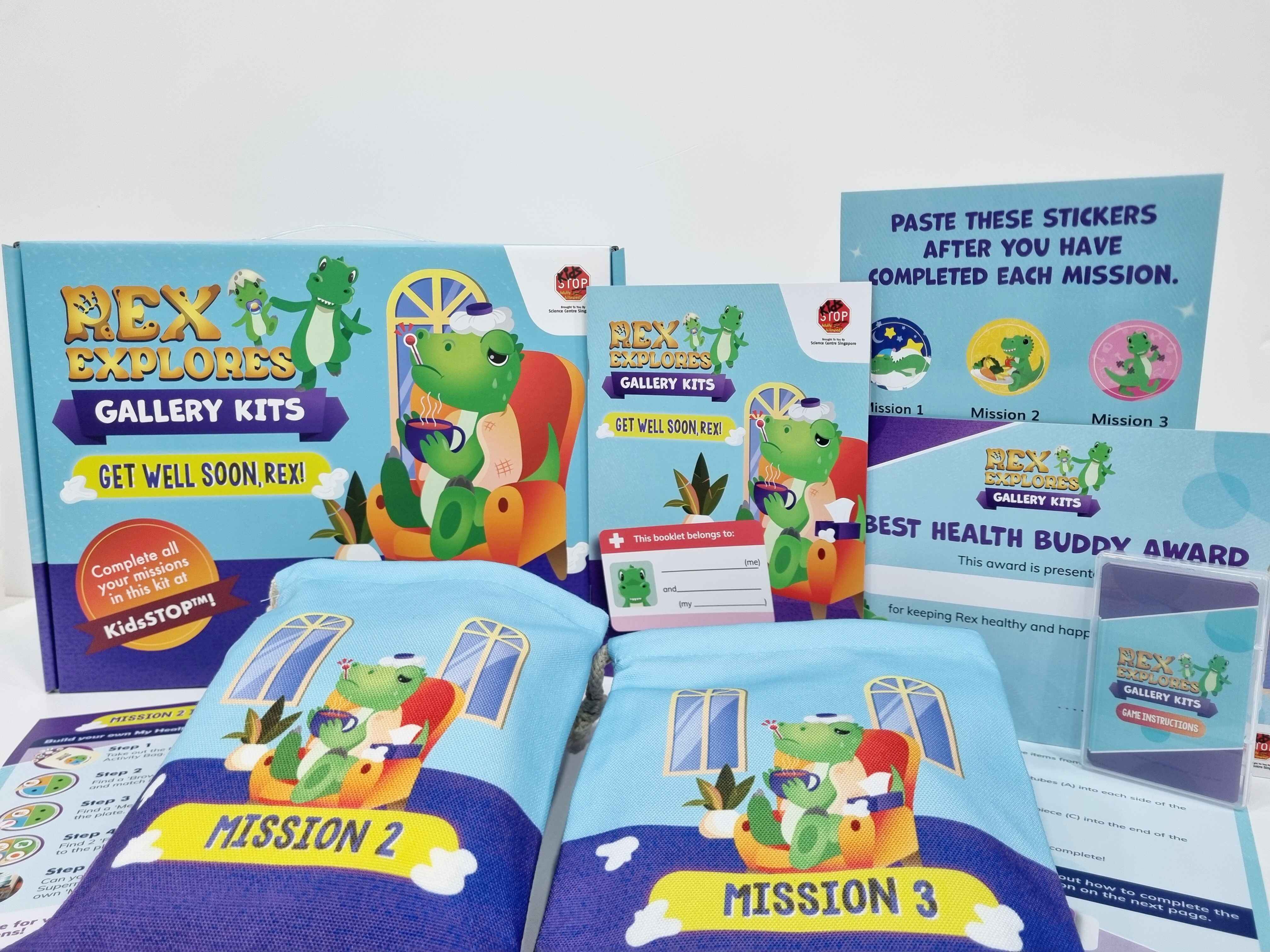 Gallery Kit - Get Well Soon, Rex!