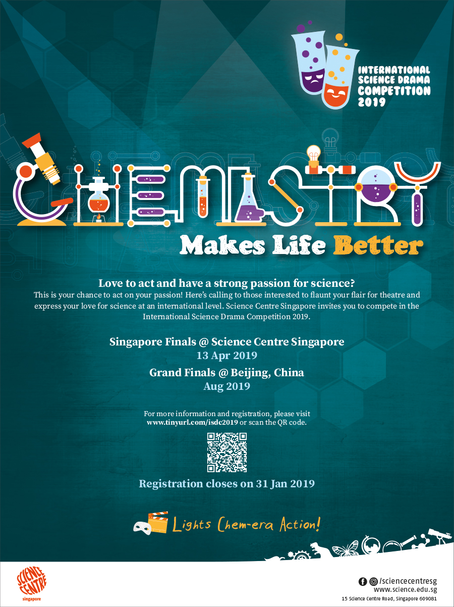 International Science Drama Competition Science Centre Singapore