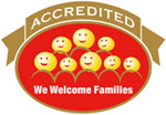 We Welcome Families logo
