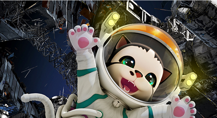 Kitz the Cat’s Secret Of The Space Station