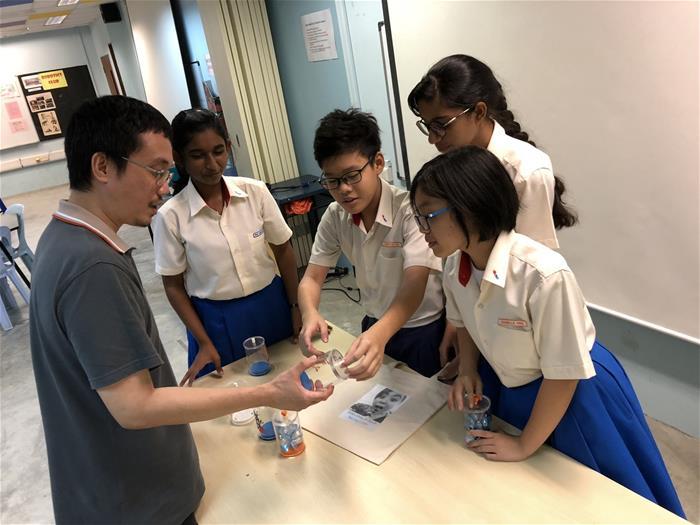 06a - Students doing sales pitch for their products at Regent Secondary 06a - Students doing sales pitch for their products at Regent Secondary