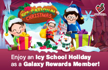 Galaxy Rewards Icy School Holidays Promotion