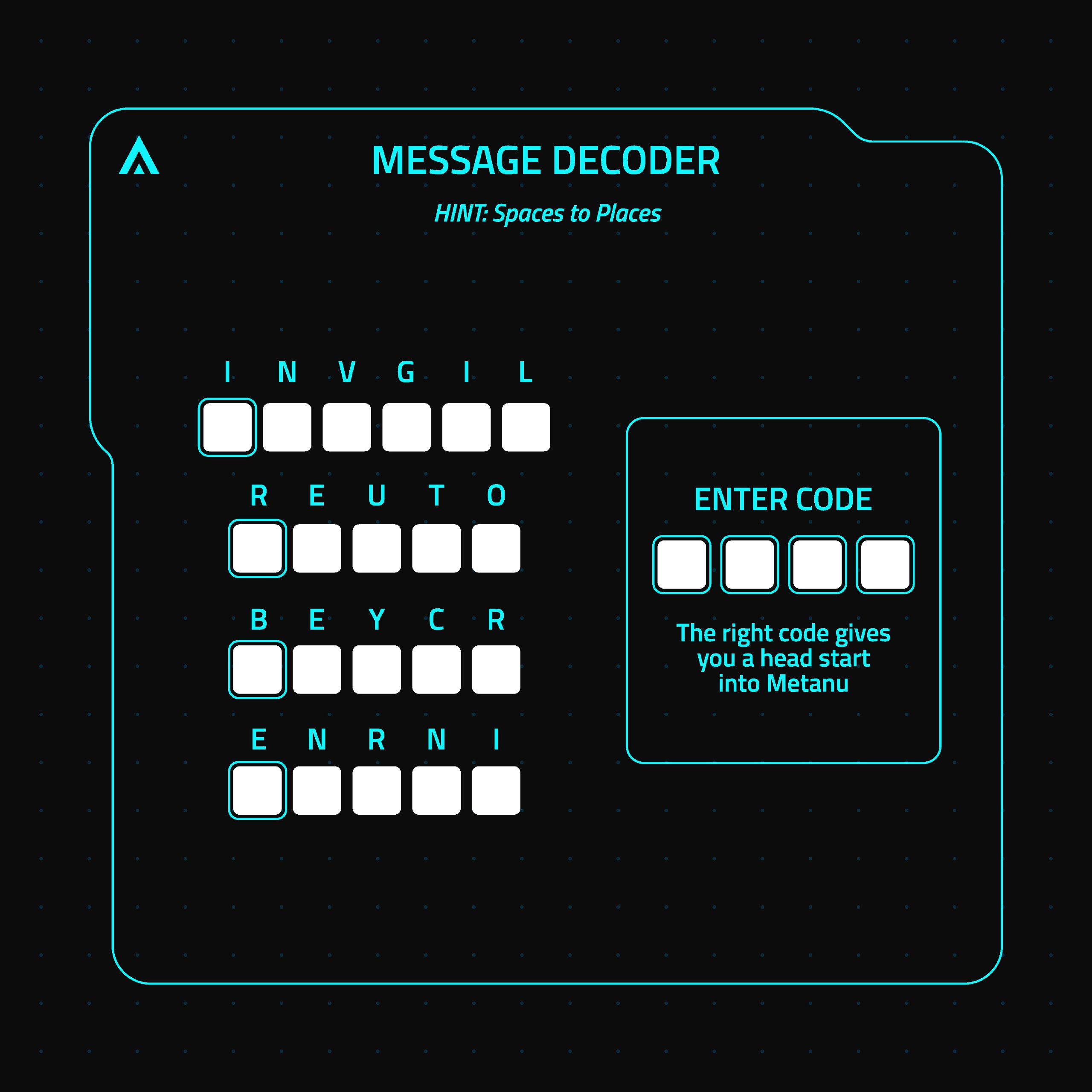 METANU_Message Decoder METANU_Message Decoder