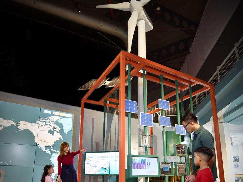 Energy Exhibition - Wind Turbine
